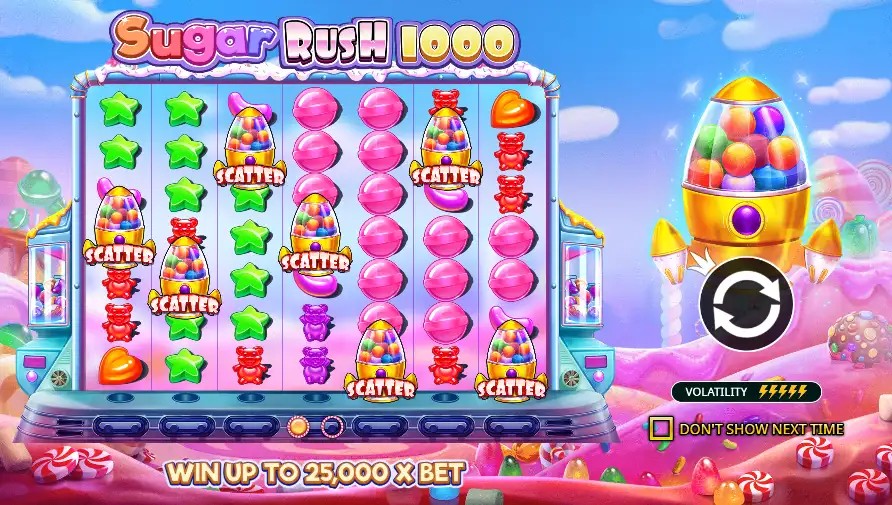 Como Jogar Sugar Rush 1000